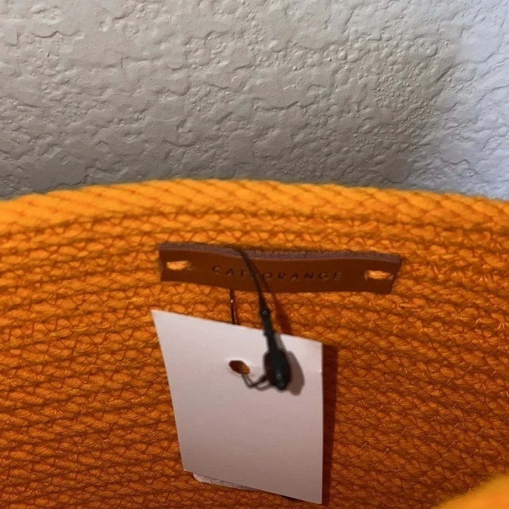 Catzorange Orange Tangerine Rope Cotton Bag